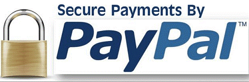 PayPal logo with padlock