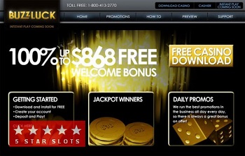buzzluck casino bonus