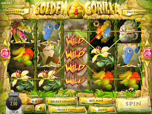 golden gorilla jungle slot