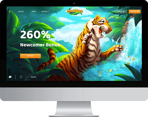 Lucky Tiger Casino Website