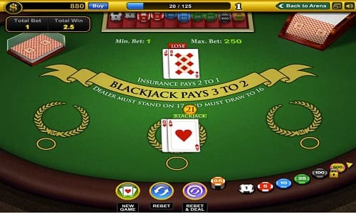Bet real money online blackjack